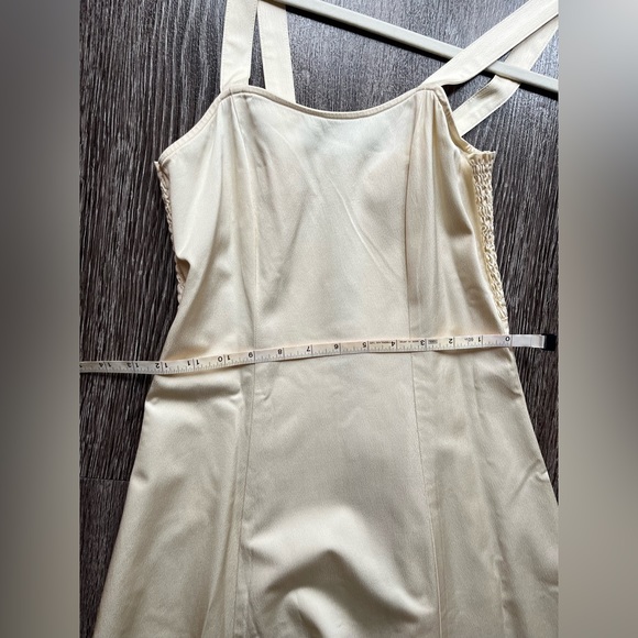 Maryam Nassir Zadeh La Mola Dress ivory/off-white US0 XS S long strappy - Picture 12 of 12